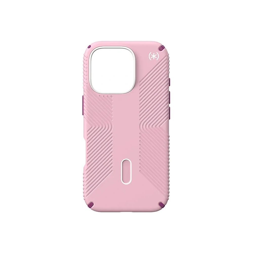 Etui Speck Presidio2 Grip ClickLock & MagSafe Apple iPhone 16 Pro (Wednesday Pink / Boysenberry Purple / White) - iPhone 16 Pro - Speck
