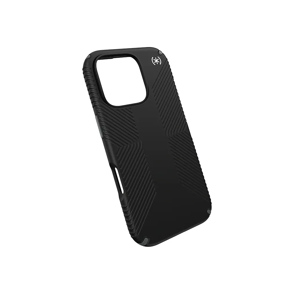 Etui Speck Presidio2 Grip Apple iPhone 16 Pro (Black / Slate Grey / White) - iPhone 16 Pro - Speck