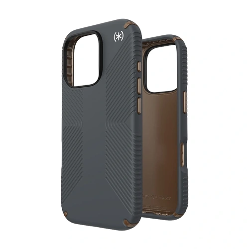 Kup Etui Speck Presidio2 Grip Apple iPhone 16 Pro (Charcoal Grey / Cool Bronze / White) - SPK659 - {ean13} - Sklep Home Screen