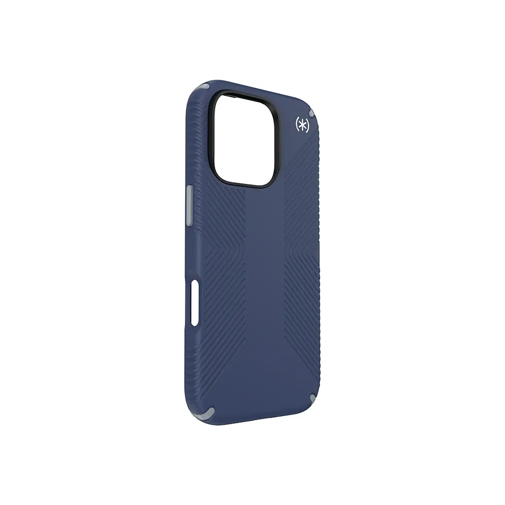 Etui Speck Presidio2 Grip Apple iPhone 16 Pro (Coastal Blue / Dust Grey / White) - iPhone 16 Pro - Speck