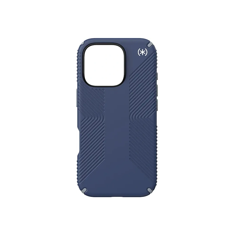 Etui Speck Presidio2 Grip Apple iPhone 16 Pro (Coastal Blue / Dust Grey / White) - iPhone 16 Pro - Speck