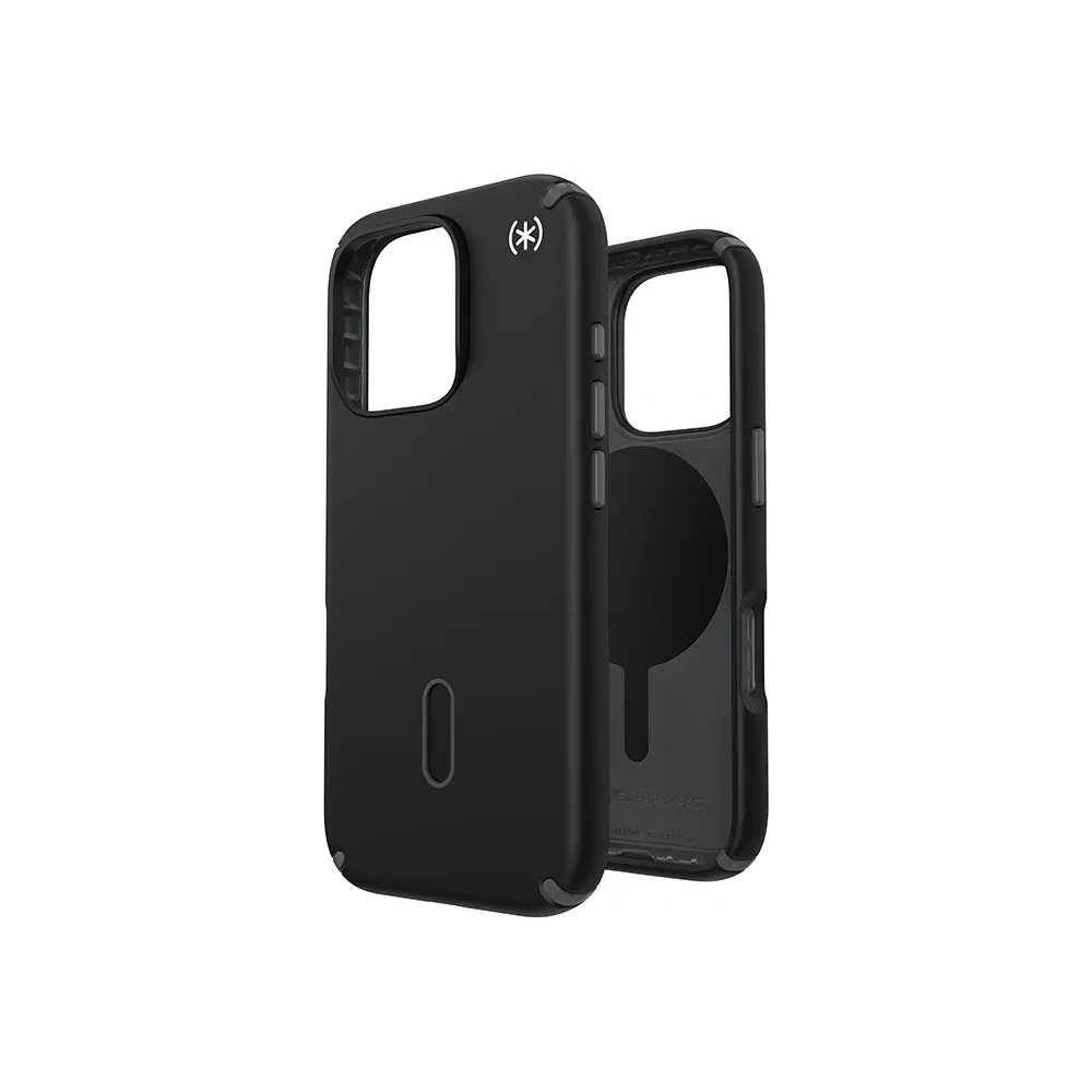 Etui Speck Presidio2 Pro ClickLock & MagSafe Apple iPhone 16 Pro (Black / Slate Grey / White) - iPhone 16 Pro - Speck