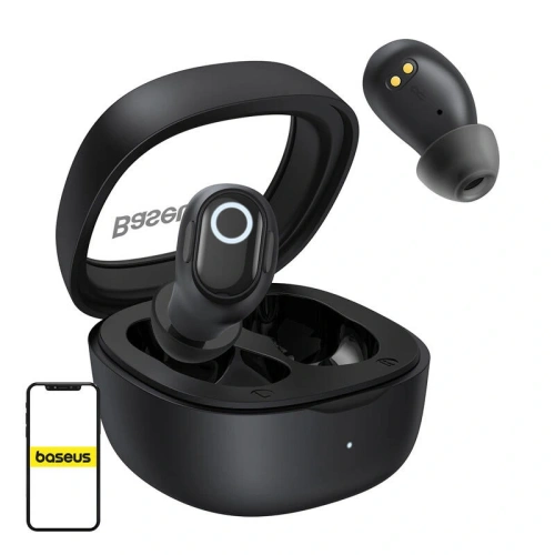 Buy Wireless in-ear TWS headphones Baseus Bowie WM02 (black) - BSU4927 - {ean13} - Home Screen Store Europe