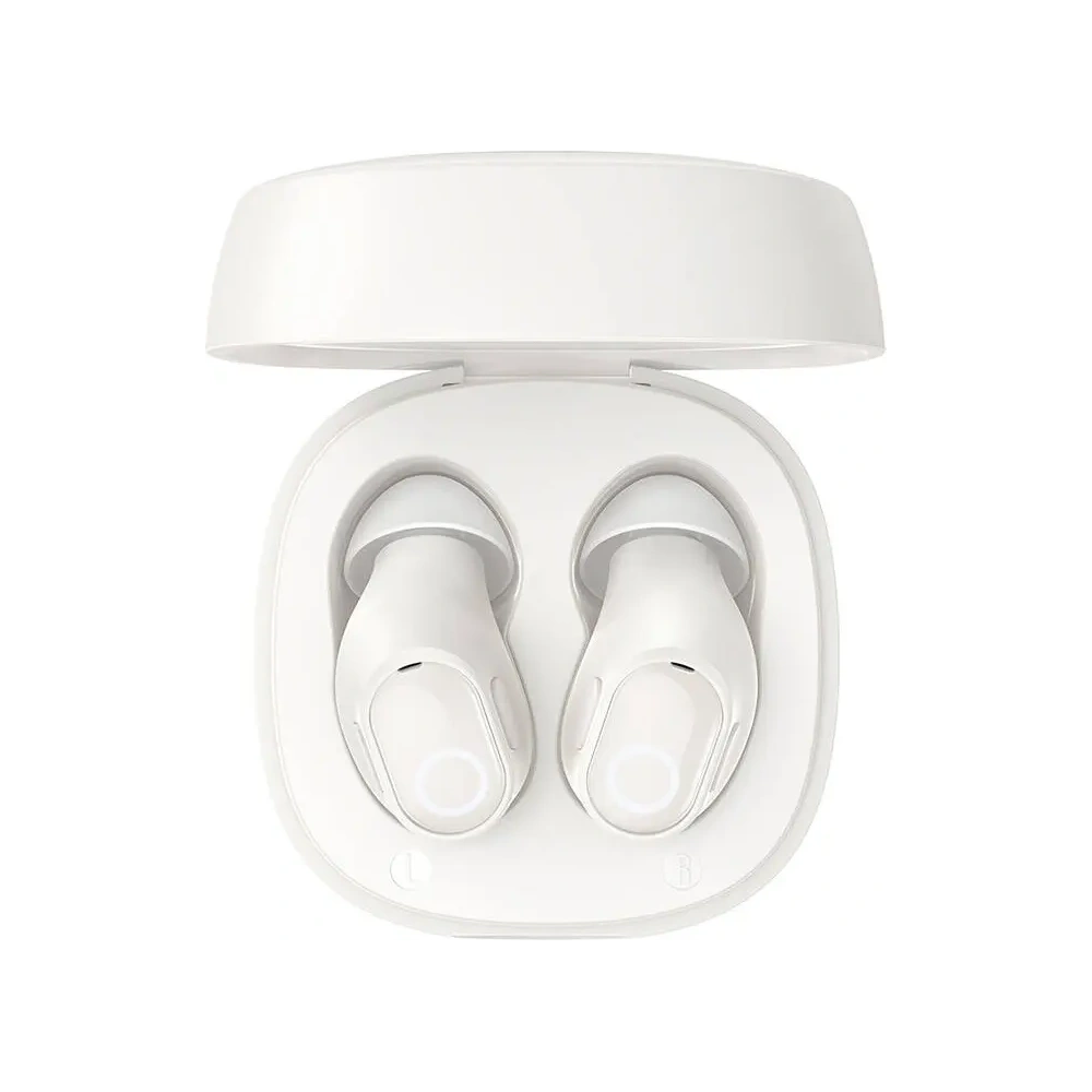 Bezprzewodowe słuchawki dokanałowe TWS Baseus Bowie WM02 (białe) OS - Słuchawki dokanałowe - Baseus