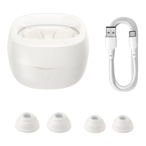 Buy Wireless in-ear TWS headphones Baseus Bowie WM02 (white) OS - BSU4928 - {ean13} - Home Screen Store Europe