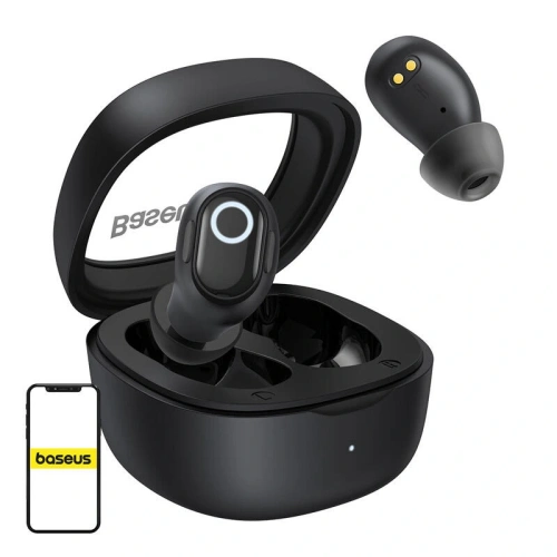 Buy Wireless in-ear TWS headphones Baseus Bowie WM02 (black) OS - BSU4929 - {ean13} - Home Screen Store Europe