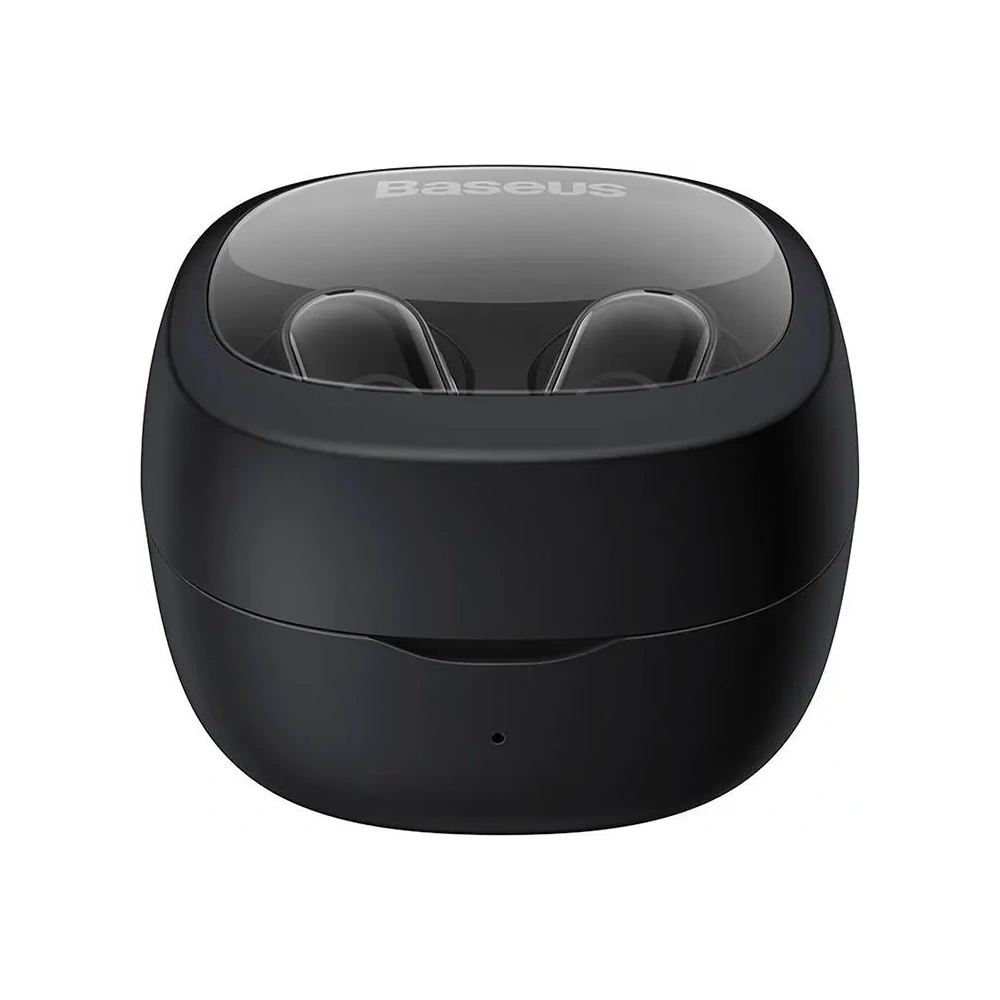 Bezprzewodowe słuchawki dokanałowe TWS Baseus Bowie WM02 (czarne) OS - Słuchawki dokanałowe - Baseus