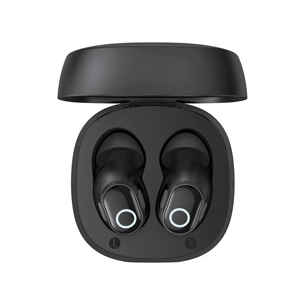 Bezprzewodowe słuchawki dokanałowe TWS Baseus Bowie WM02 (czarne) OS - Słuchawki dokanałowe - Baseus