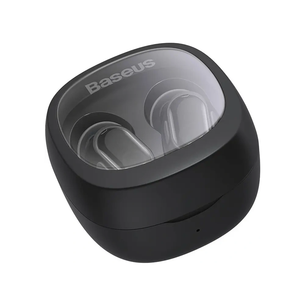 Bezprzewodowe słuchawki dokanałowe TWS Baseus Bowie WM02 (czarne) OS - Słuchawki dokanałowe - Baseus