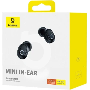 Kup Căști wireless in-ear TWS Baseus Bowie WM02 (negru) OS - BSU4929 - {ean13} - Sklep Home Screen