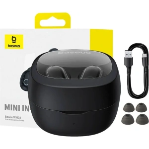 Buy Wireless in-ear TWS headphones Baseus Bowie WM02 (black) OS - BSU4929 - {ean13} - Home Screen Store Europe