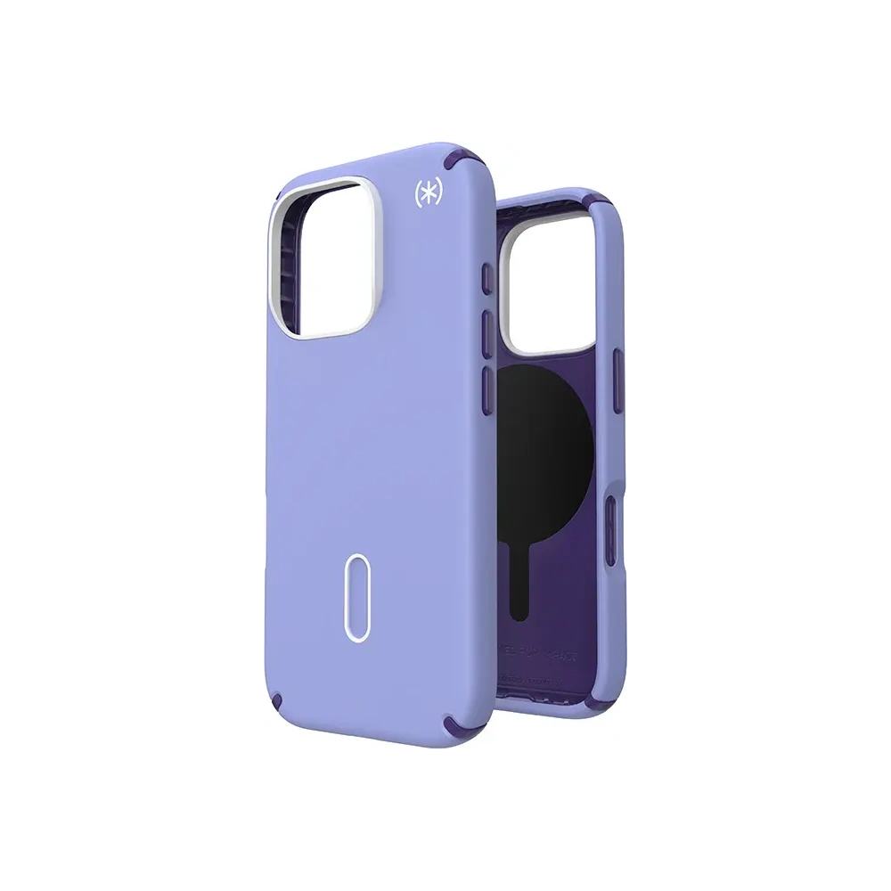 Etui Speck Presidio2 Pro ClickLock & MagSafe Apple iPhone 16 Pro (Future Lavender / Cassis Purple / White) - iPhone 16 Pro - Speck