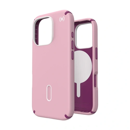 Kup Etui Speck Presidio2 Pro ClickLock & MagSafe Apple iPhone 16 Pro (Wednesday Pink / Boysenberry Purple / White) - SPK666 - {ean13} - Sklep Home Screen
