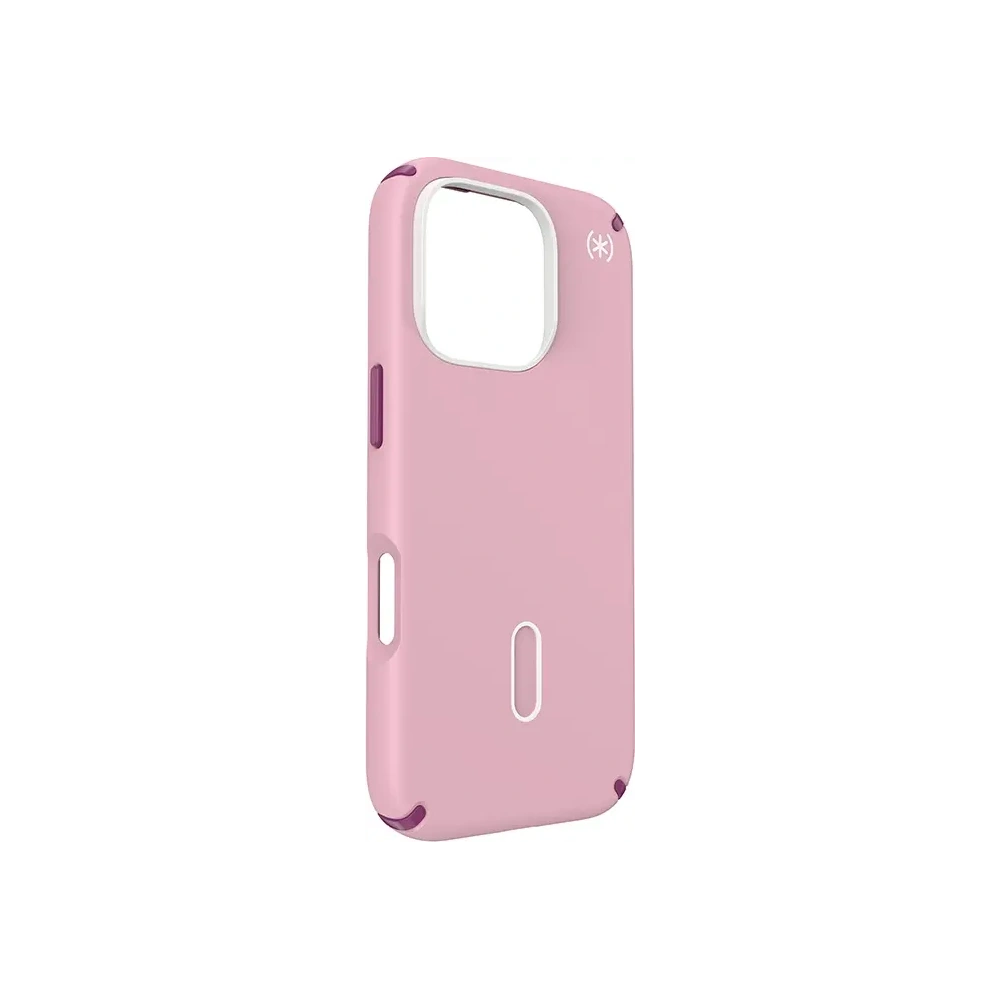 Etui Speck Presidio2 Pro ClickLock & MagSafe Apple iPhone 16 Pro (Wednesday Pink / Boysenberry Purple / White) - iPhone 16 Pro - Speck