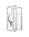 Case Speck Presidio Perfect-Clear ClickLock & MagSafe Apple iPhone 16 Pro Max (Clear / Chrome Finish / Serene Silver) - iPhone 16 Pro Max - Speck