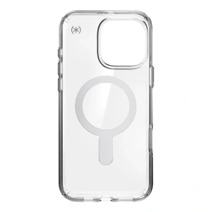 Kup Etui Speck Presidio Perfect-Clear ClickLock & MagSafe Apple iPhone 16 Pro Max (Clear / Chrome Finish / Serene Silver) - SPK668 - {ean13} - Sklep Home Screen