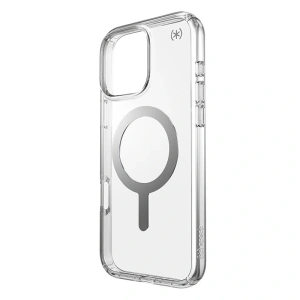 Buy Case Speck Presidio Perfect-Clear MagSafe Apple iPhone 16 Pro Max (Clear / Chrome Finish / Serene Silver) - SPK669 - {ean13} - Home Screen Store Europe