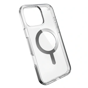 Kup Etui Speck Presidio Perfect-Clear MagSafe Apple iPhone 16 Pro Max (Clear / Chrome Finish / Serene Silver) - SPK669 - {ean13} - Sklep Home Screen