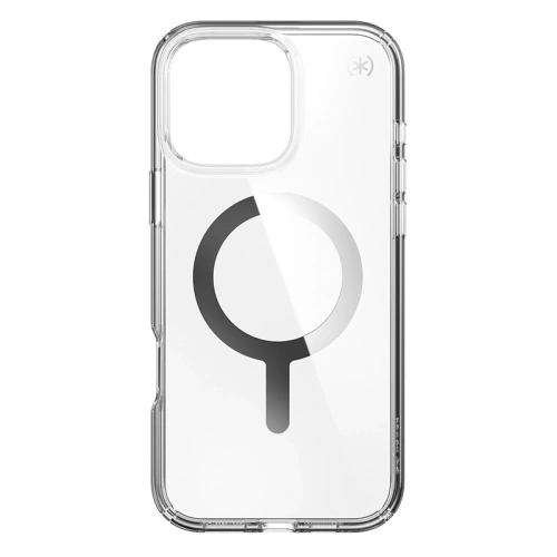 Buy Case Speck Presidio Perfect-Clear MagSafe Apple iPhone 16 Pro Max (Clear / Chrome Finish / Serene Silver) - SPK669 - {ean13} - Home Screen Store Europe