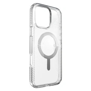 Kup Etui Speck Presidio Perfect-Clear Grip MagSafe Apple iPhone 16 Pro Max (Clear / Chrome Finish / Serene Silver) - SPK672 - {ean13} - Sklep Home Screen