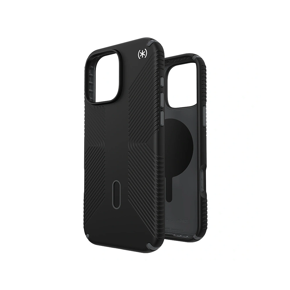 Etui Speck Presidio2 Grip ClickLock & MagSafe Apple iPhone 16 Pro Max (Black / Slate Grey / White) - iPhone 16 Pro Max - Speck