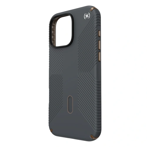 Kup Etui Speck Presidio2 Grip ClickLock & MagSafe Apple iPhone 16 Pro Max (Gri Charcoal / Bronza Rece / Alb) - SPK675 - {ean13} - Sklep Home Screen
