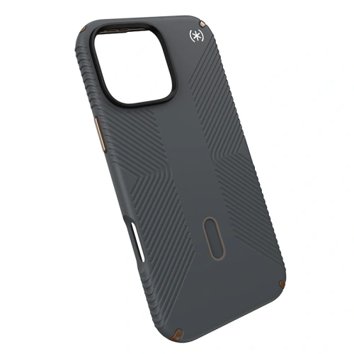 Kup Etui Speck Presidio2 Grip ClickLock & MagSafe Apple iPhone 16 Pro Max (Gri Charcoal / Bronza Rece / Alb) - SPK675 - {ean13} - Sklep Home Screen