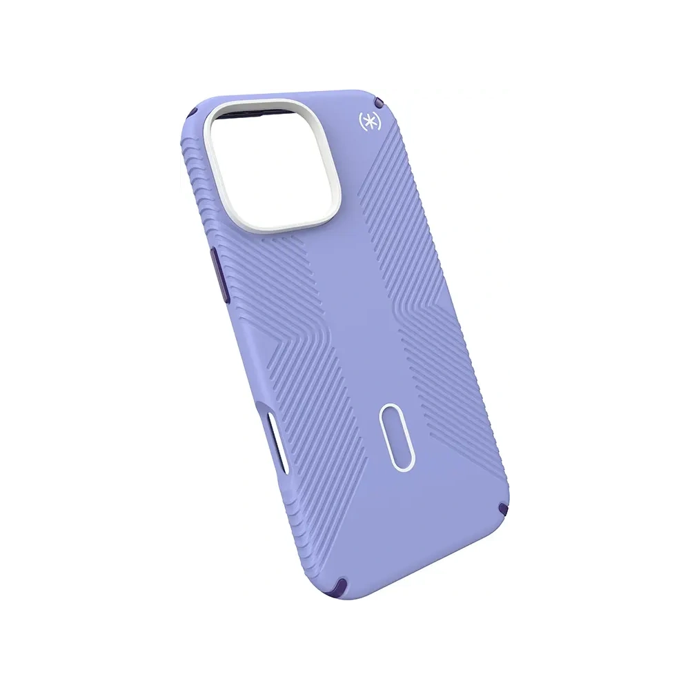 Etui Speck Presidio2 Grip ClickLock & MagSafe Apple iPhone 16 Pro Max (Future Lavender / Cassis Purple / White) - iPhone 16 Pro Max - Speck