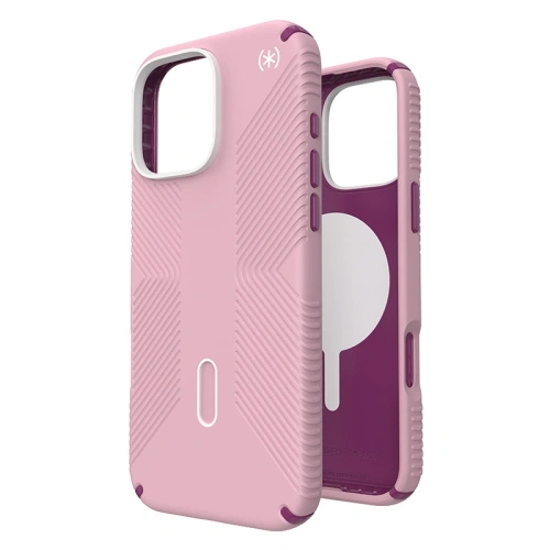 Kup Etui Speck Presidio2 Grip ClickLock & MagSafe Apple iPhone 16 Pro Max (Středeční růžová / Boysenberry fialová / Bílá) - SPK678 - {ean13} - Sklep Home Screen