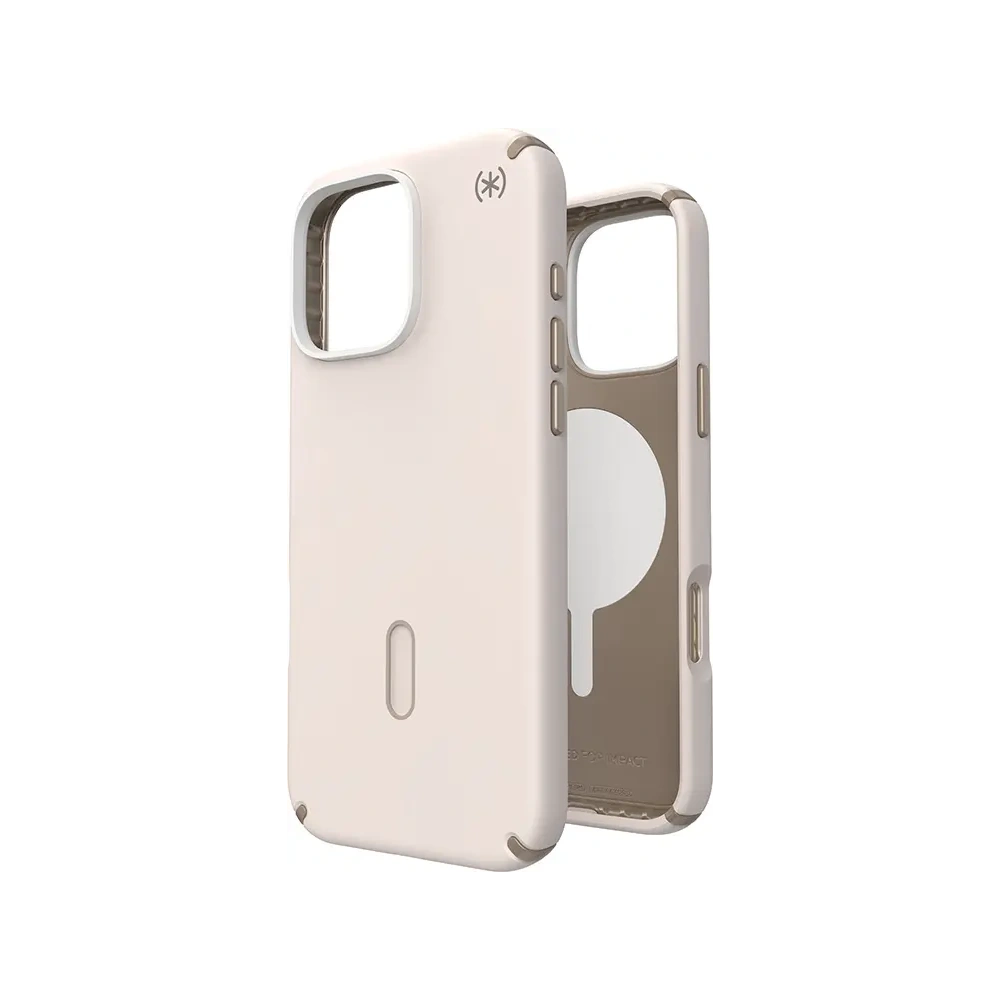 Etui Speck Presidio2 Pro ClickLock & MagSafe Apple iPhone 16 Pro Max (Bleached Bone / Heirloom Gold / Hazel Brown) - iPhone 16 Pro Max - Speck