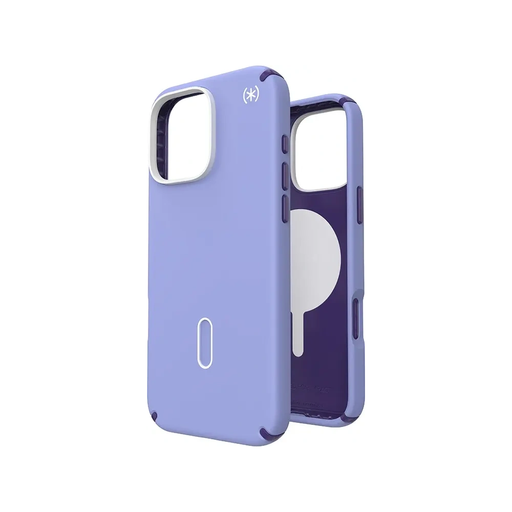 Etui Speck Presidio2 Pro ClickLock & MagSafe Apple iPhone 16 Pro Max (Future Lavender / Cassis Purple / White) - iPhone 16 Pro Max - Speck