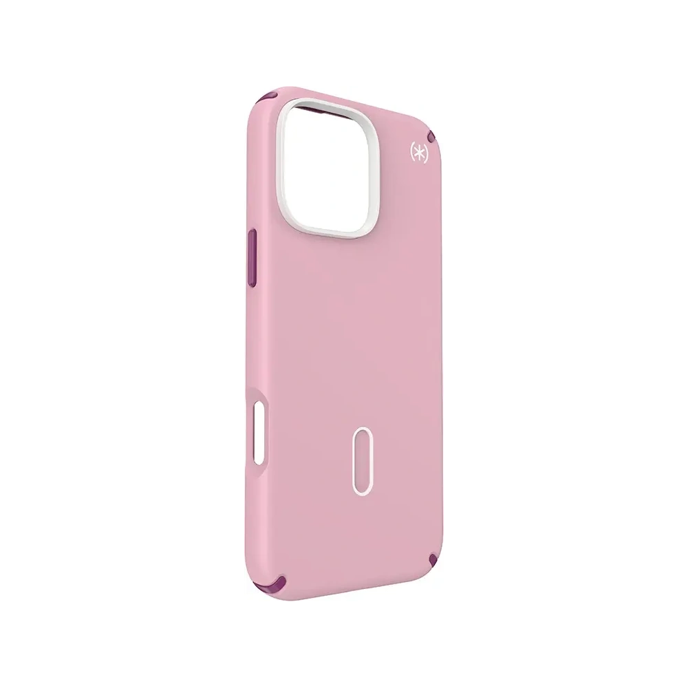 Etui Speck Presidio2 Pro ClickLock & MagSafe Apple iPhone 16 Pro Max (Wednesday Pink / Boysenberry Purple / White) - iPhone 16 Pro Max - Speck