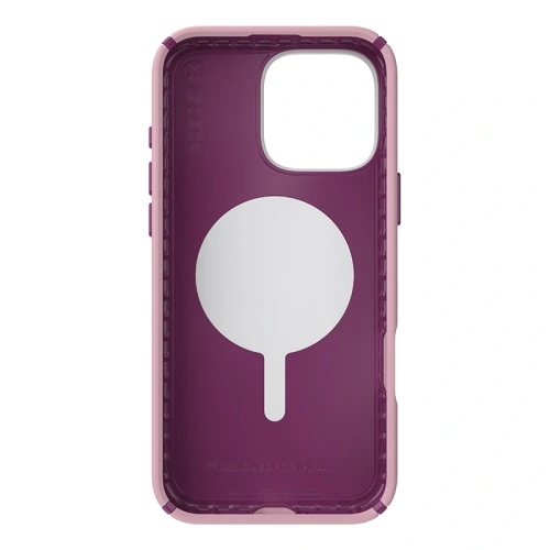 Buy Case Speck Presidio2 Pro ClickLock & MagSafe Apple iPhone 16 Pro Max (Wednesday Pink / Boysenberry Purple / White) - SPK687 - {ean13} - Home Screen Store Europe