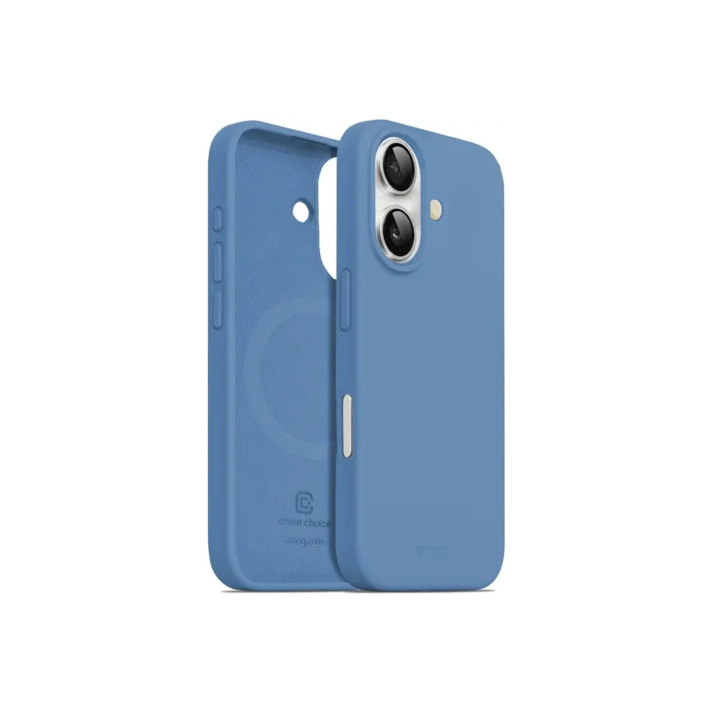 Etui Crong Color Cover Magnetic Apple iPhone 16 MagSafe niebieski - iPhone 16 - Crong