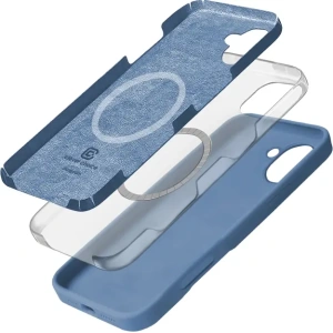 Kup Etui Crong Color Cover Magnetic Apple iPhone 16 MagSafe niebieski - CRG791 - {ean13} - Sklep Home Screen