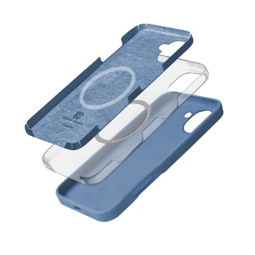 Kup Etui Crong Color Cover Magnetic Apple iPhone 16 MagSafe albastru - CRG791 - {ean13} - Sklep Home Screen