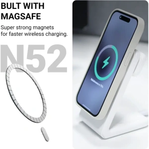 Buy Case Crong Color Cover Magnetic Apple iPhone 16 Plus MagSafe black - CRG793 - {ean13} - Home Screen Store Europe