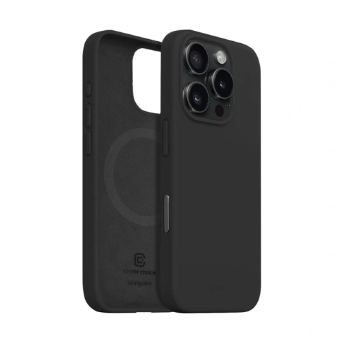 Buy Case Crong Color Cover Magnetic Apple iPhone 16 Pro MagSafe black - CRG794 - {ean13} - Home Screen Store Europe
