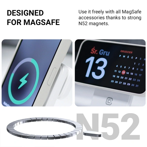 Kup Etui Crong Color Cover Magnetic Apple iPhone 16 Pro Max MagSafe černé - CRG798 - {ean13} - Sklep Home Screen