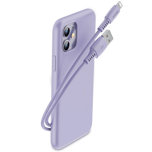 Kup Cablu Lightning USB Baseus Colourful 1.2m 2.4A (violet) - BSU897PRP - {ean13} - Sklep Home Screen