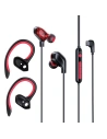 Baseus Gaming-Kopfhörer GAMO, 3D-Sound, USB-C-Stecker (rot)