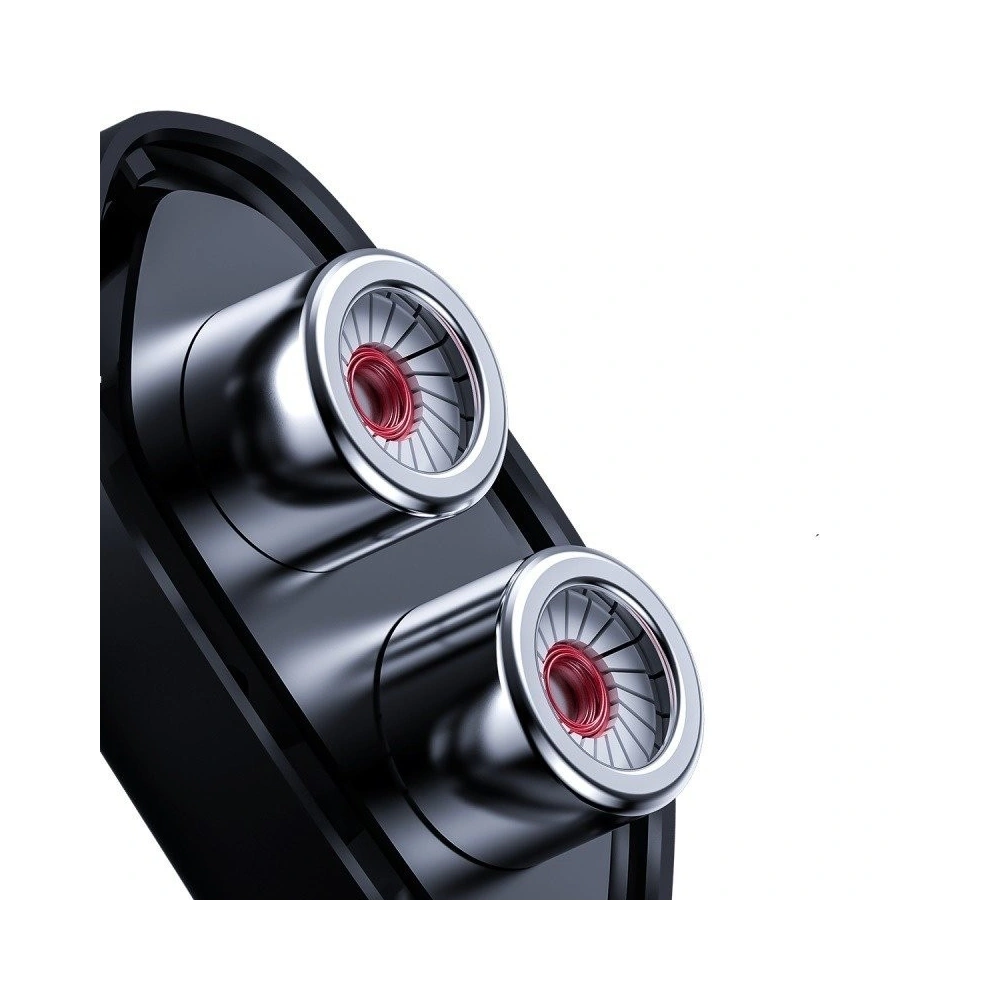 Słuchawki gamingowe Baseus GAMO, dźwięk 3D, wtyczka USB-C (czerwone)