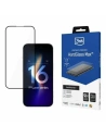 Gehärtetes Glas 3MK HardGlass Max Apple iPhone 16 Plus schwarz - iPhone 16 Plus - 3MK