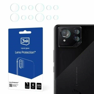 Kup Sticlă hibridă pentru obiectivul aparatului 3MK Lens Protect Asus ROG Phone 8/8 Pro [4 PACK] - 3MK6489 - {ean13} - Sklep Home Screen