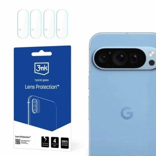 Kup Szkło hybrydowe na obiektyw aparatu 3MK Lens Protection Google Pixel 9 Pro [4 PACK] - 3MK6490 - {ean13} - Sklep Home Screen