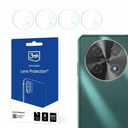 Buy Hybrid glass for camera lens 3MK Lens Protect Huawei Nova 12i [4 PACK] - 3MK6493 - {ean13} - Home Screen Store Europe