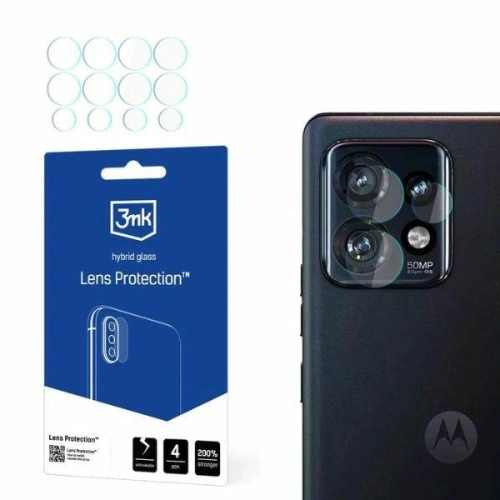 Buy Hybrid glass for camera lens 3MK Lens Protect Motorola Edge 50 Pro [4 PACK] - 3MK6502 - {ean13} - Home Screen Store Europe