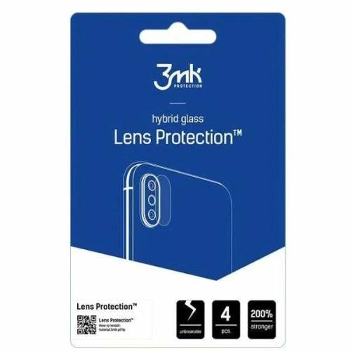Buy Hybrid glass for the camera lens 3MK Lens Protect Realme C51/C53 [4 PACK] - 3MK6512 - {ean13} - Home Screen Store Europe