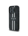 Buy Case Guess GUHMP16LP4RPSK Apple iPhone 16 Pro hardcase 4G Printed Stripes MagSafe black - GUE3463 - {ean13} - Home Screen Store Europe