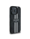 Kup Etui Guess GUHMP16LP4RPSK Apple iPhone 16 Pro hardcase 4G Tisknuté pruhy MagSafe černé - GUE3463 - {ean13} - Sklep Home Screen